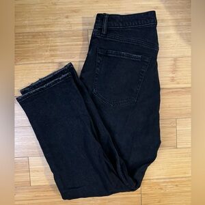 Abercrombie and fitch black denim jeans size 28